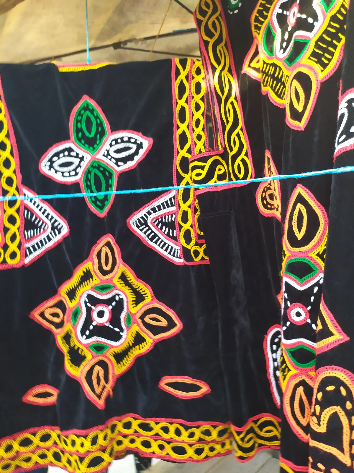 Ceremonial Toghu Robe — embroidery